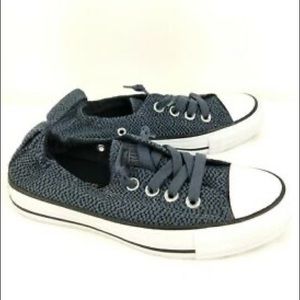 Like New ✨ Converse Shoreline Sharkskin Slip-Ons